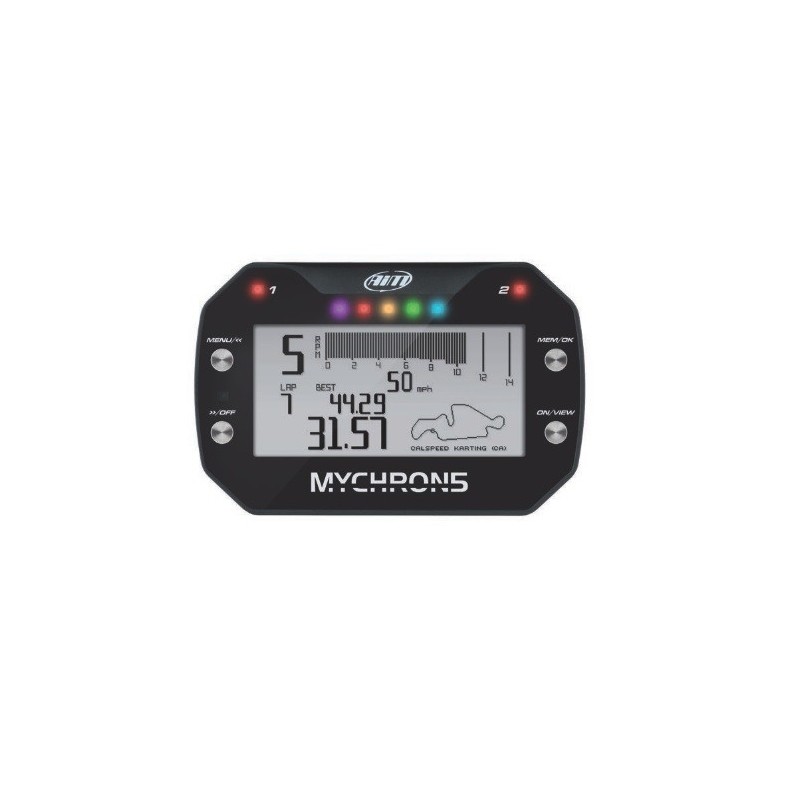 AIM Mychron 5 2T dash logger/kart lap timer Grand Prix Racewear