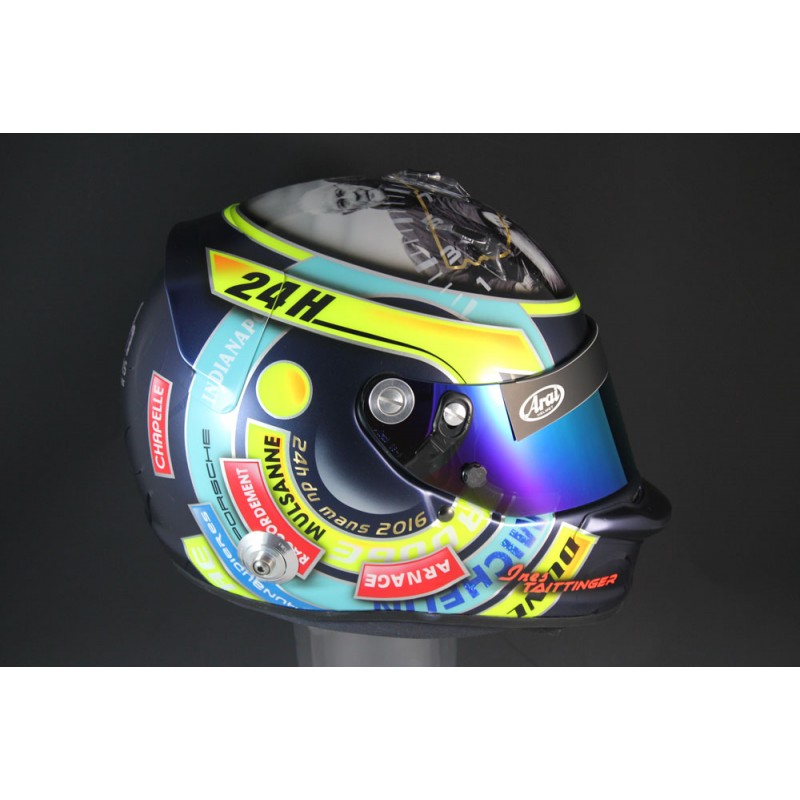 Custom helmet painting Grand Prix Racewear