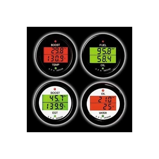 Volts/Water Temperature Gauge (DG204)