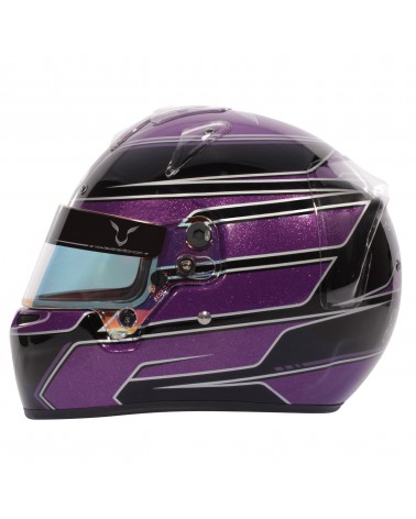 Bell KC7 Lewis Hamilton purple/black helmet pack