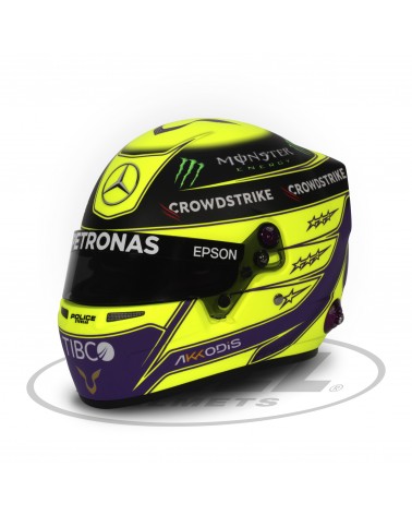 Lewis Hamilton 2022 Mercedes helmet replica