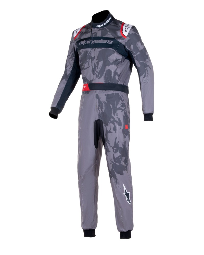 Alpinestars KMX9 V2 GRAPH 5 grey kart suit