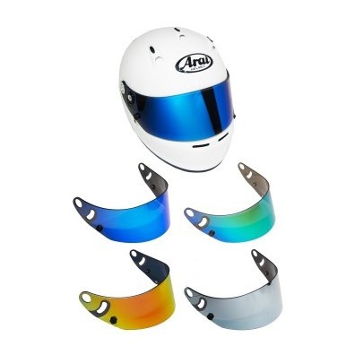 Arai pack with cK6 helmet and iridium visor