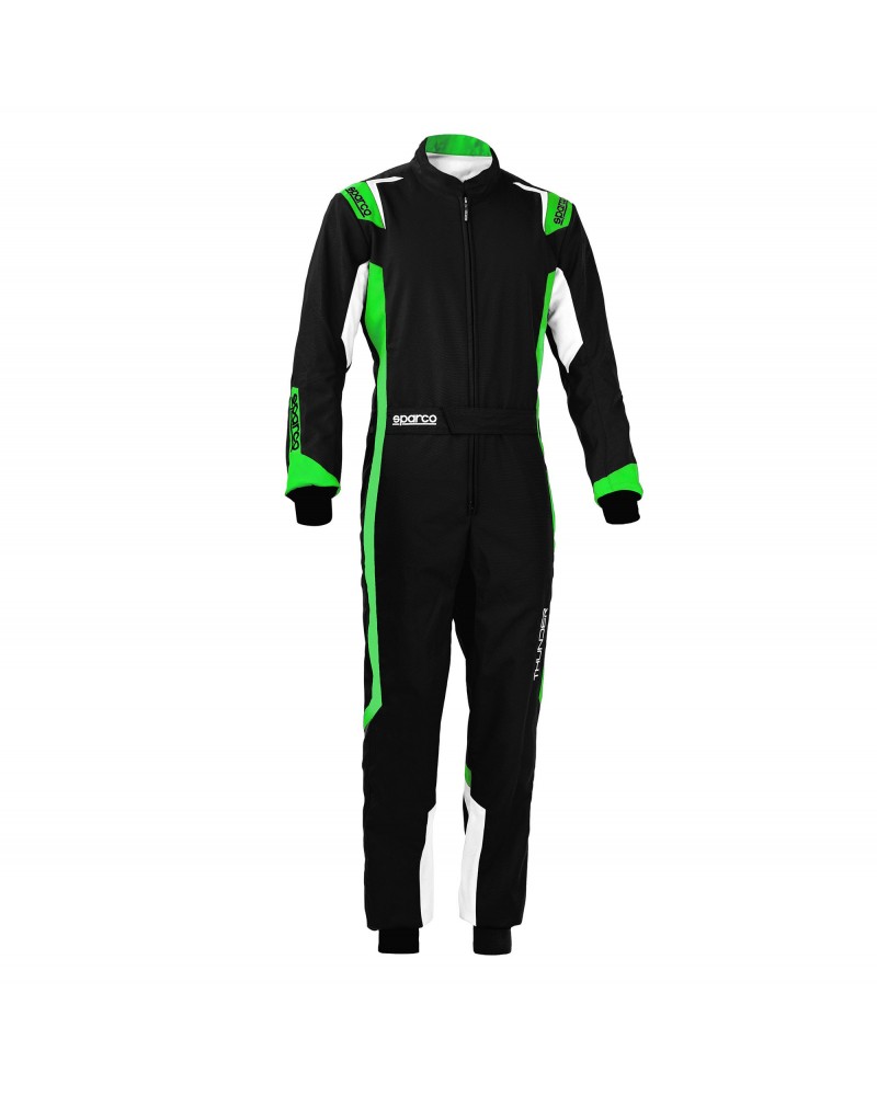 Combinaison Sparco Thunder noir/vert