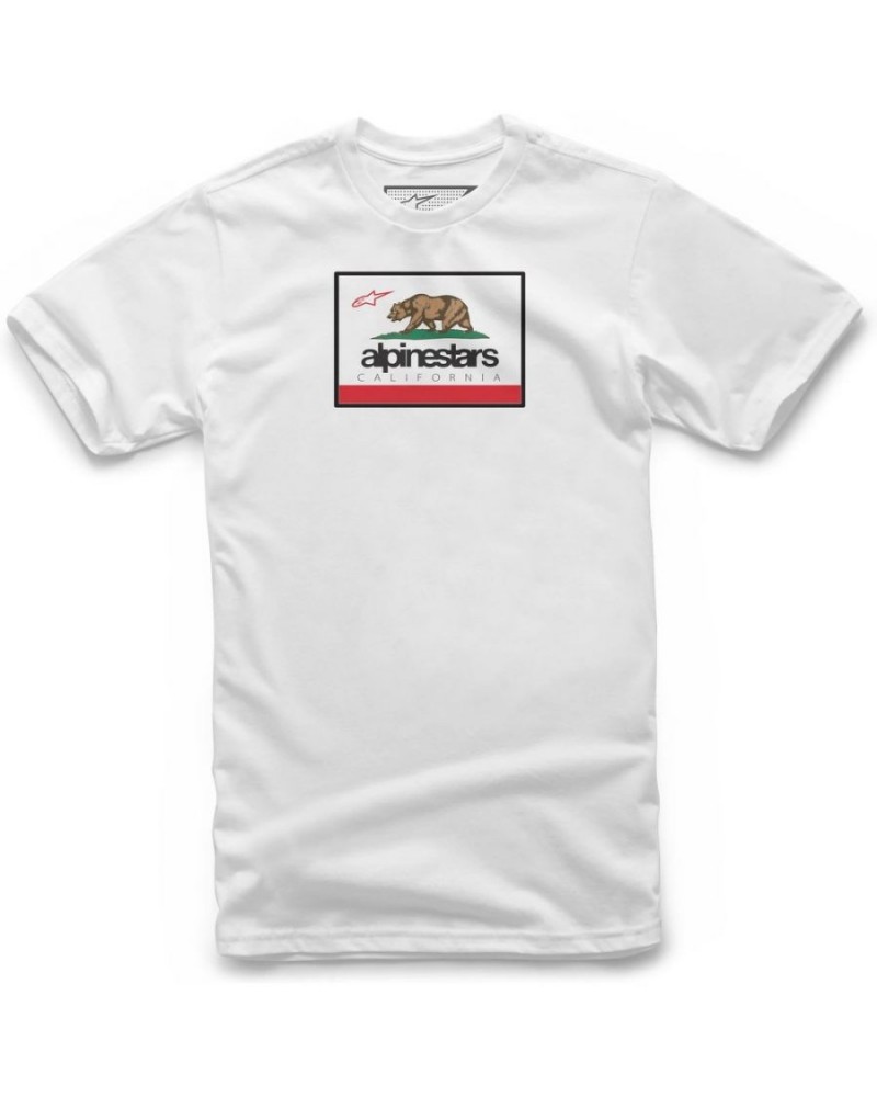 Tee shirt Alpinestars Cali blanc
