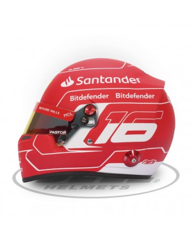 Mini casque Bell Leclerc Ferrari 2023