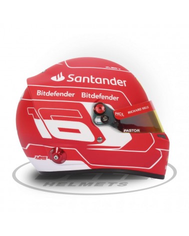 Mini casque Bell Leclerc Ferrari 2023