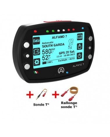 ALFANO 7 1 T kart lap timer - 1 temperature pack