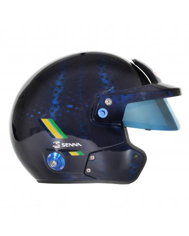 Casque FIA Bell Mag 10 carbone SENNA Casque FIA Bell Mag 10 carbone SENNA